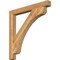 Ekena Millwork Legacy Block Rough Sawn Bracket, Western Red Cedar, 4"W x 40"D x 40"H BKT04X40X40LEC05RWR - alternate 1